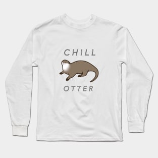 CHILL OTTER Long Sleeve T-Shirt